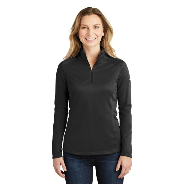 ladies north face quarter zip fleece